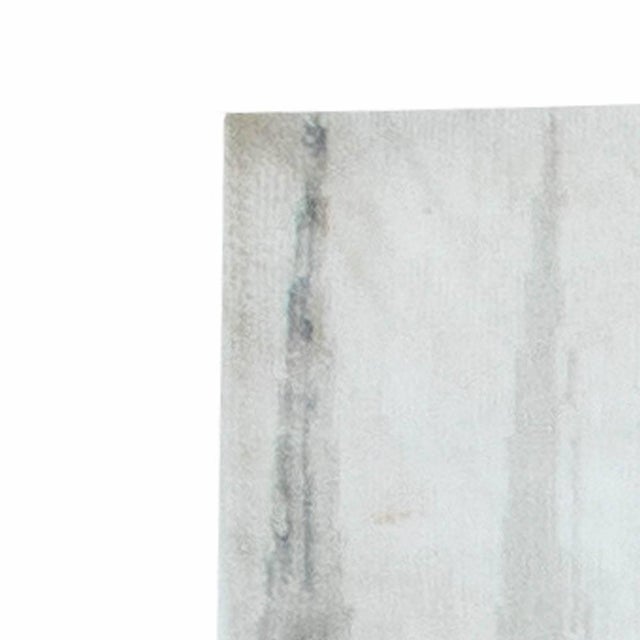 Early 21st Century Modern Minimalist Silk Pile Runner by Doris Leslie Blau For Sale - Image 5 of 6