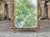 Glass Petite French Antique Faux Bamboo Mirror with Warm Patina, circa 1900 For Sale - Image 7 of 10