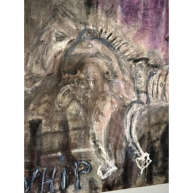 2020s Large Abstract Painting by Roderick Coles For Sale - Image 5 of 11