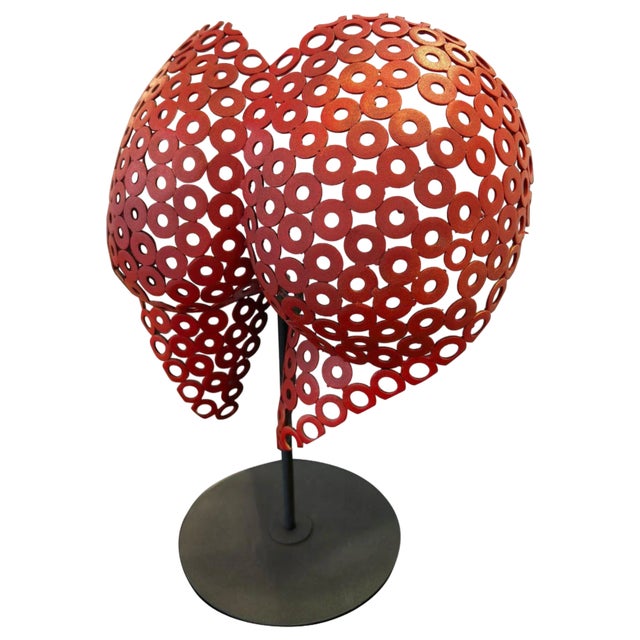 20th Century Spanish Sculpture Heart For Sale