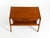 Maroon Mid-Century Modern Danish Teak Side Table with Drawer by Salin Nyborg, 1960s For Sale - Image 8 of 18
