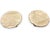 Pair of 1970s Italian Travertine Scalloped Edge Pedestal End Tables For Sale In Richmond - Image 6 of 17