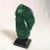 Late 20th Century Malachite Mask Sculpture For Sale In New York - Image 6 of 9