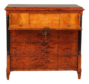 Antique Swedish Biedermeier Secretaire, 1800s