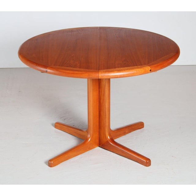 Mid-Century Danish Extending Dining Table in Teak, 1970s For Sale - Image 13 of 13