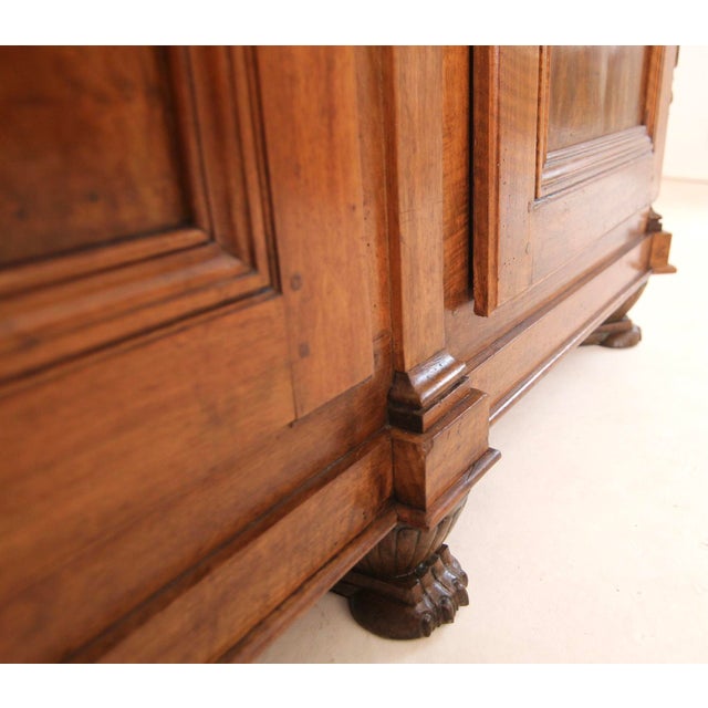 Antique Louis XVI Walnut Wardrobe For Sale - Image 10 of 18