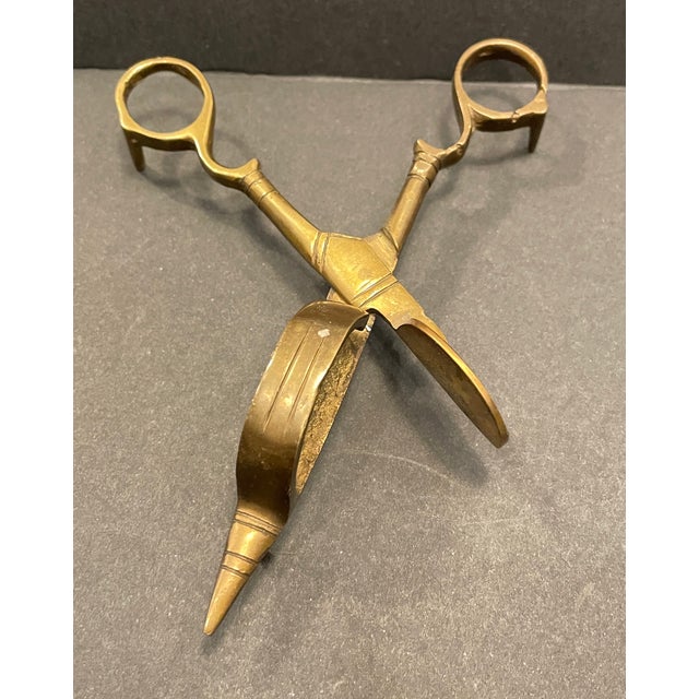 English Vintage Brass Candle Snuffers For Sale - Image 3 of 6