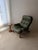 Rybo Rykken Chair in Green Leather by Solheim For Sale - Image 15 of 15