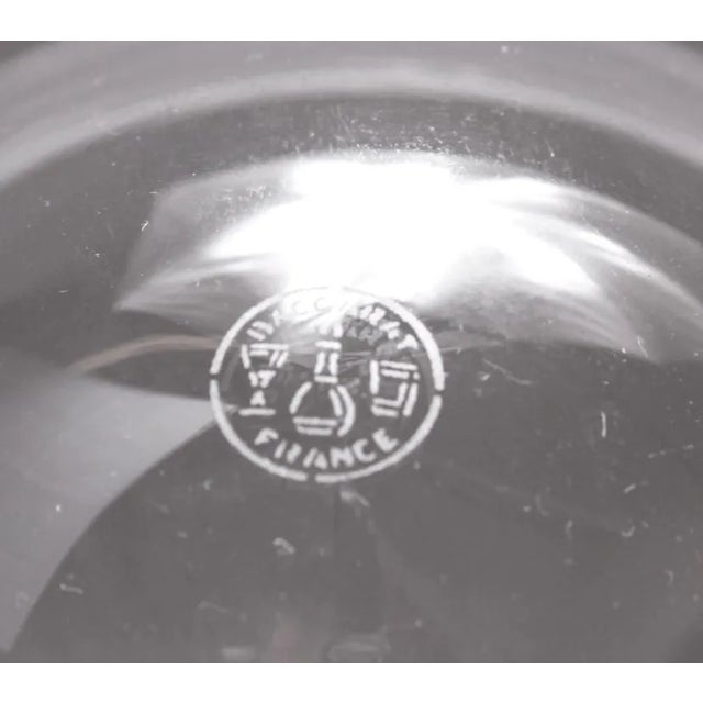 Modern French Crystal Caviar Dish by Baccarat, 1990s For Sale - Image 4 of 5
