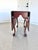 Late 20th Century Queen Ann, Drop Leaf Table in Solid Mahogany Wood by Banks Coldstone Co. For Sale - Image 4 of 13