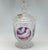 Vintage Hofbauer “Byrdes” Ruby Crystal Candy Dish / Jar With Lid For Sale - Image 13 of 17