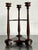 This charming vintage tripod candlestick offers a touch of traditional elegance with its classic design and rich wood...