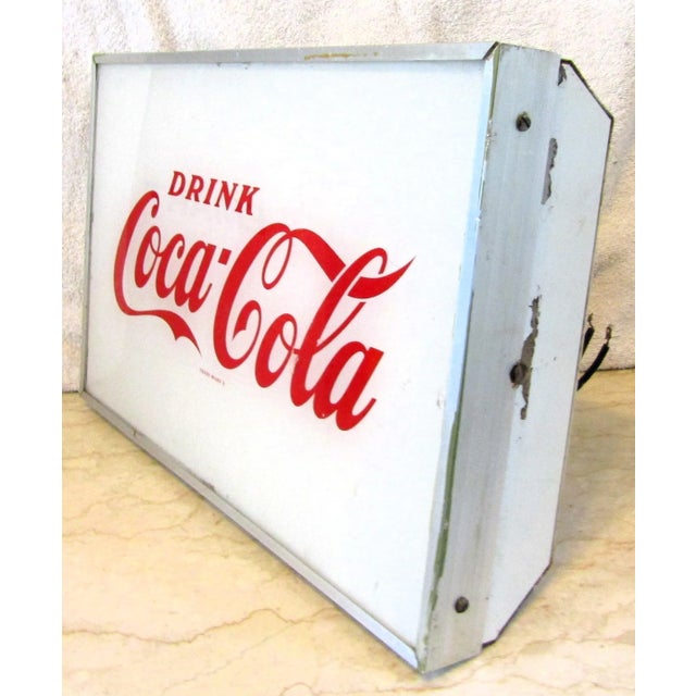 1950s〜1957s ST.LOUIS COCACOLA PAT2517191 Vintage Zippo PAT.2517191 1955-1956 Drink Coca-Cola Five