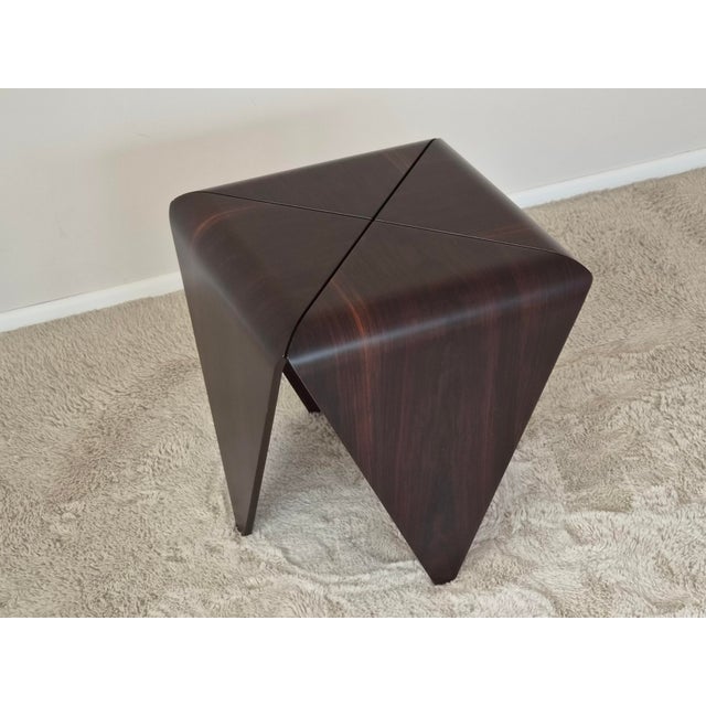 Mid-Century Modern Rosewood Petalas Side Tables from Jorge Zalszupin, Set of 2 For Sale - Image 3 of 18