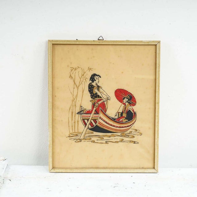 Unknown, Japanese Print, 2000s, Wood For Sale - Image 4 of 4