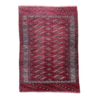 Antique Turkmen Yomut Rug, 1890s For Sale