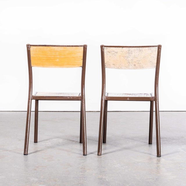 Wood French Mullca Children's Chairs, 1950s, Set of 2 For Sale - Image 7 of 9