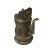 This is a handmade metal silver color finish vase jar shape display with nice dragons details. For display purposes, not...