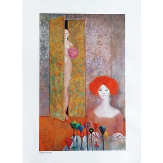 Leonor Fini Photogravure 3 La Fete Secrete Nue 1980 For Sale