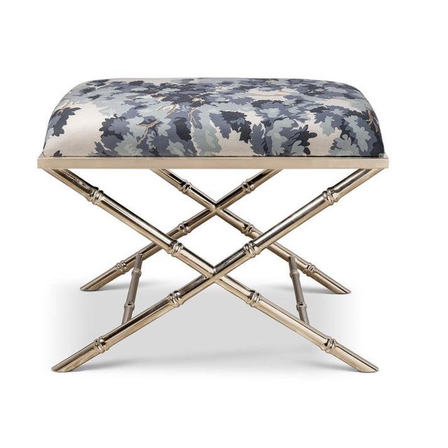 Name: Lauderdale Nickel Cotswolds Bench SKU: AFBS-127-21 Size: 19.5"H x 20"W x 18"D