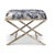 Name: Lauderdale Nickel Cotswolds Bench SKU: AFBS-127-21 Size: 19.5"H x 20"W x 18"D