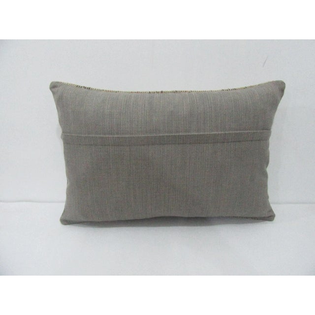 Shabby Chic Distressed Pillow Cover For Sale - Image 3 of 4