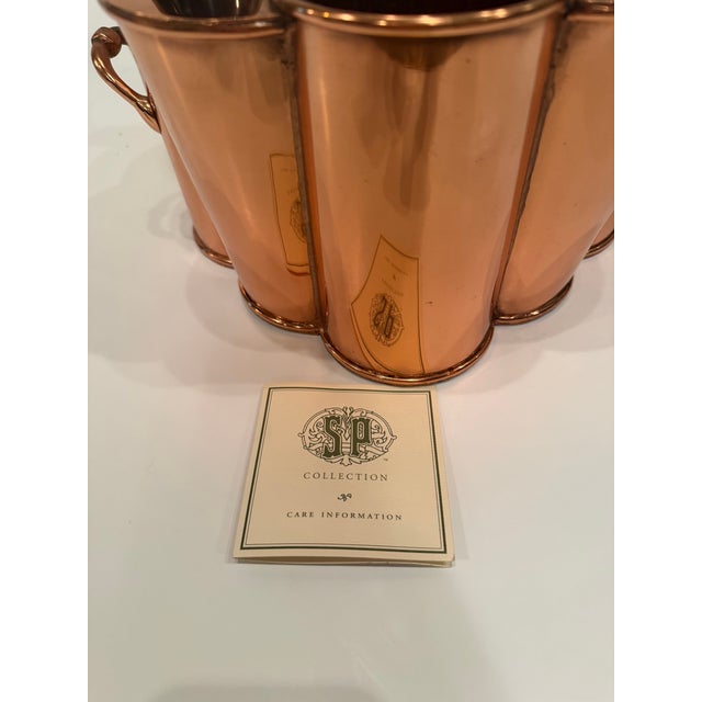 Perrier Copper Wine Cooler For Sale - Image 10 of 10