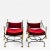 1960s Mid-Century Modern Italian Black Iron & Brass Savonarola Chairs - A Pair For Sale - Image 10 of 10