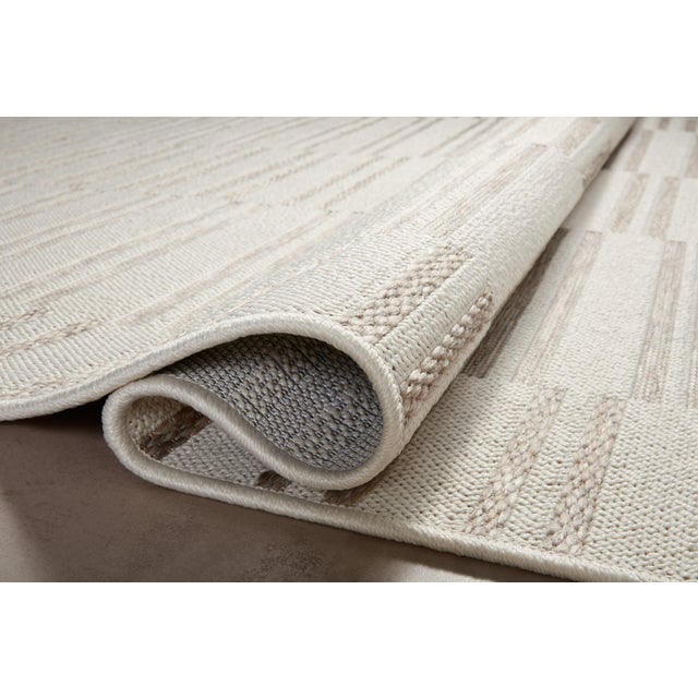 Contemporary Amber Lewis x Loloi Malibu Ivory / Dove 2'-3" x 7'-7" Runner Rug For Sale - Image 3 of 6