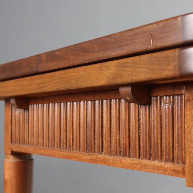 Brown Classic Style Table, 1960s For Sale - Image 8 of 10