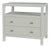 Nora 28 in. W Rectangular 2 Drawer Wide Nightstand with Open Shelf, Sage Green For Sale