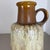 Blue Large Fat Lava Pottery Multi Color Floor Vase from Scheurich, 1970s For Sale - Image 8 of 18