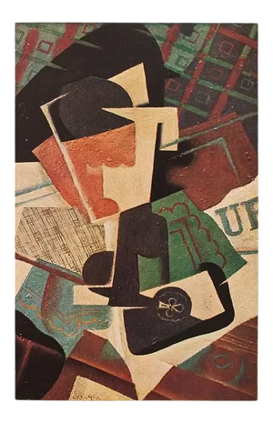 1947 After Juan Gris "Still Life", First Edition Cubist Parisian Offset Lithograph