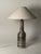 Large Stoneware Table Lamp in Silver Glaze by Bitossi for Bergboms, 1970s For Sale - Image 15 of 15