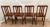 Early 20th Century Antique Chairs Set of Four, Barley Twist Legs, Solid Oak, Brown Vinyl Seats For Sale - Image 5 of 13