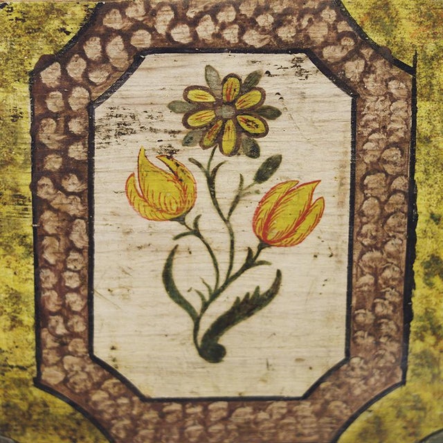 Painted Bridal Chest, Germany For Sale - Image 5 of 11