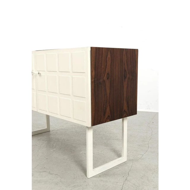 White Two-Door Sideboard For Sale - Image 4 of 8