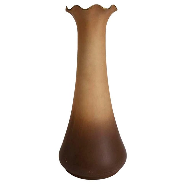 1910s Antique Ioga Warwick Porcelain Portrait Vase Ca. 1910 - Hand Initialed For Sale - Image 5 of 8