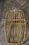 Rattan and Bamboo Coat Rack with Mirror in the style of Franco Albini, Italy, 1960s, Set of 2 For Sale - Image 11 of 12