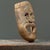 Hand Carved Grotesque Folk Art Mask, Mid-20th Century Handcrafted from a single piece of wood, the mask features an...