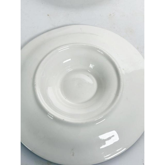 Majolica Oyster Plates, France, Set of 4 For Sale - Image 10 of 14