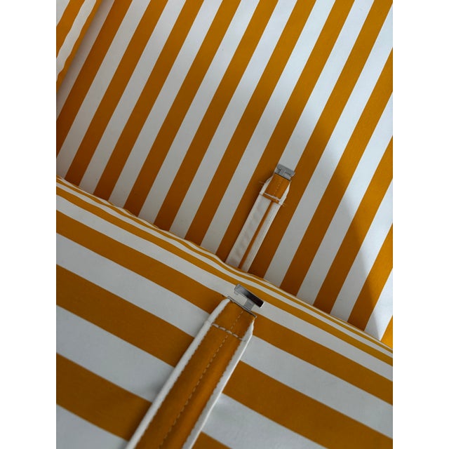 White Vintage Yellow and White Sofa Bed from Ikea, 1980 For Sale - Image 8 of 10