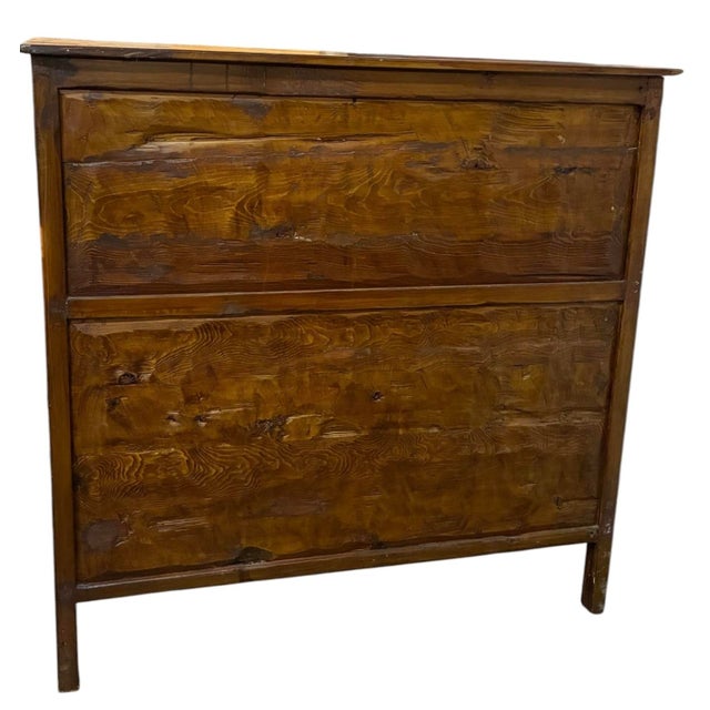Antique Tibetan Hand Painted Cabinet For Sale - Image 4 of 9