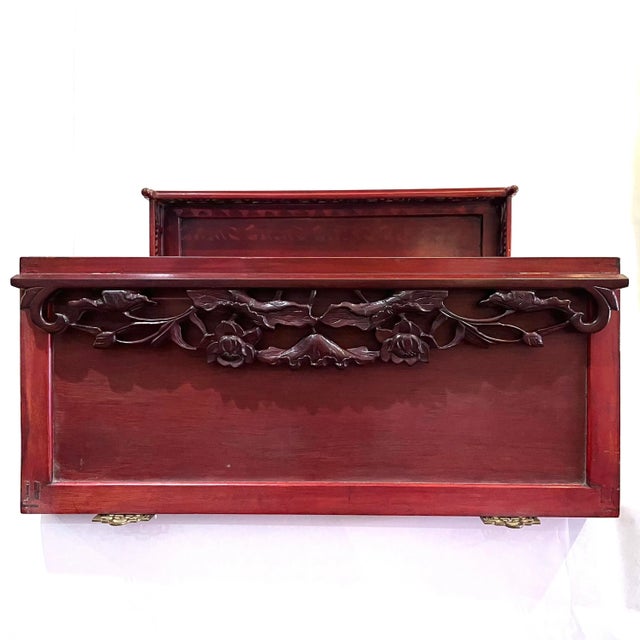 Buddhist Temple Shrine Altar - Butsudan - Red Lacquer For Sale - Image 10 of 12
