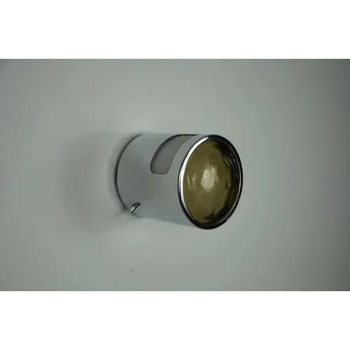 Glass and Metal Wall Lights from Veca, 1960s, Italy, Set of 2 For Sale - Image 6 of 15