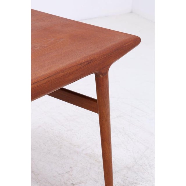 Extendable Dining Table in Teak by Niels Otto Møller for J.L. Møllers For Sale - Image 11 of 18