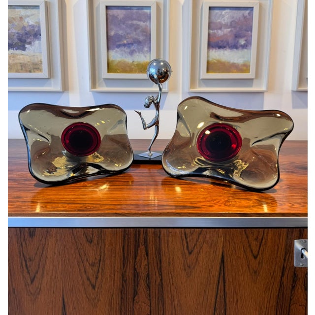 Bespoke Murano Glass Handles from Seifert Architects, 1970, Set of 2 For Sale - Image 14 of 15