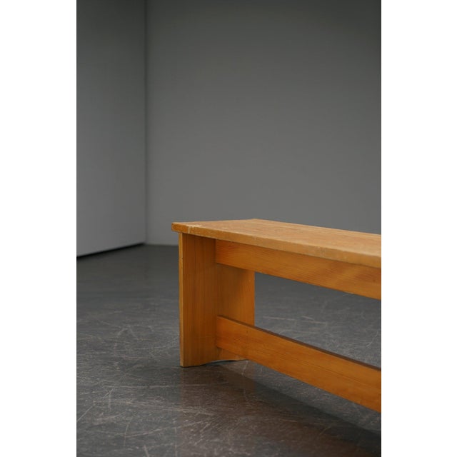 French Modernist Bench, 1960s For Sale - Image 9 of 15