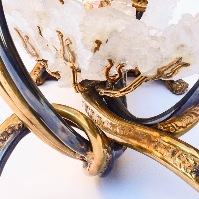 Bouquet de Gypse Coffee Table by Richard Faure, Paris, France, 1980 For Sale - Image 9 of 10