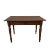 Louis Philippe Bistro Table with 1 Drawer in Oak For Sale